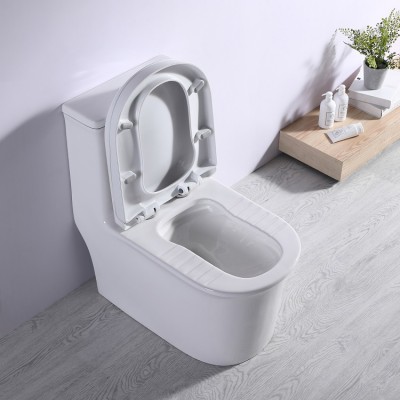 555 High Quality Toilet Sanitry Bowl Modern Squat Dual Plushes Sipor Castri Wc Low Price Toilet/Back To Wall Colour Black